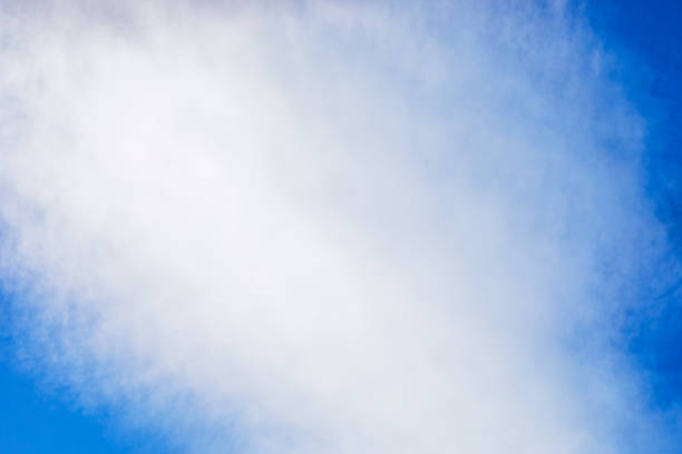 clear background of thunderclouds on the blue sky. horizontal