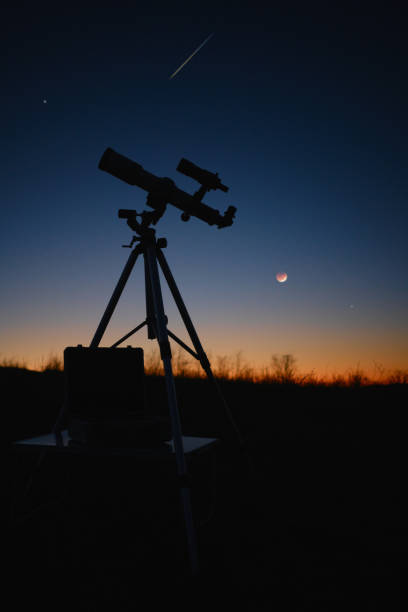istock Astronomy telescope for observing stars, planets, Moon and other space objects. 1488577406