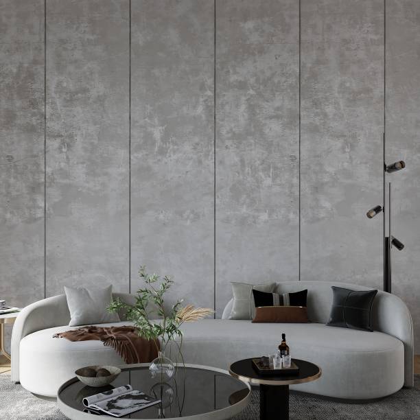 istock Modern Living Room Blank Wall, Realistic Interior Mockup, Frameless Empty Wall, Modern Home Design 1488588827