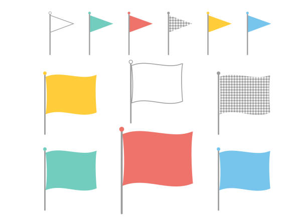 istock A set of flags and balloons to liven up the event 1488603916