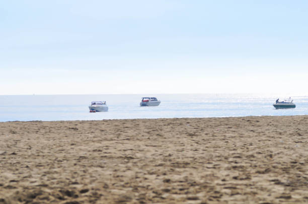 boat ,sea and beach or sea background or beach