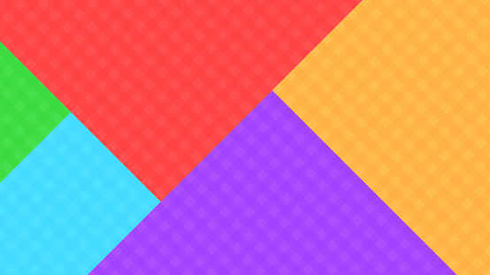 Colorful plaid geometric background