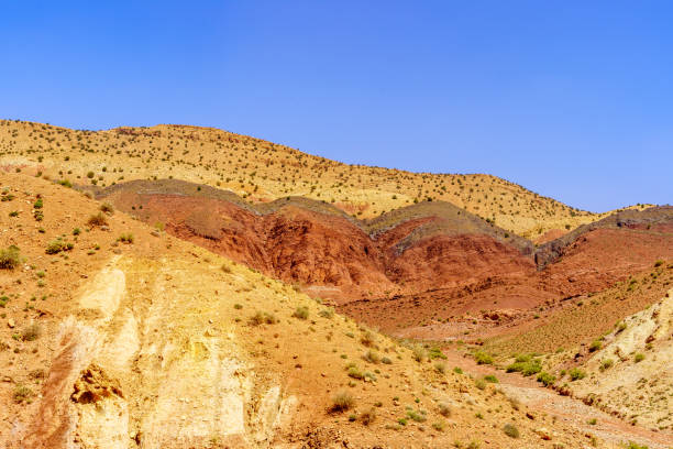 istock Rock formation in the High Atlas Mountains, 1488613391