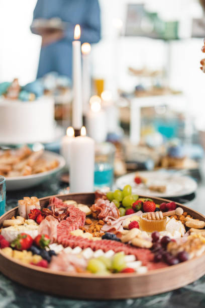 istock Delicious Charcuterie Board At A Baby Shower 1488615593