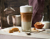 latte machiato is made in the kitchen