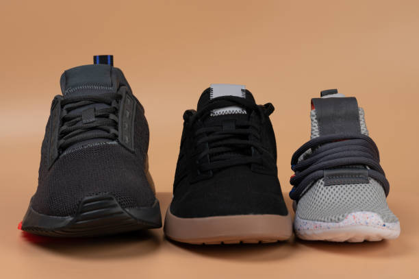istock Set of different sport shoes 1488627790