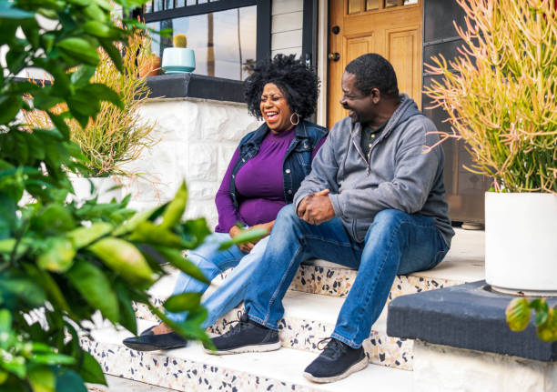 istock Laughing together at home 1488630867