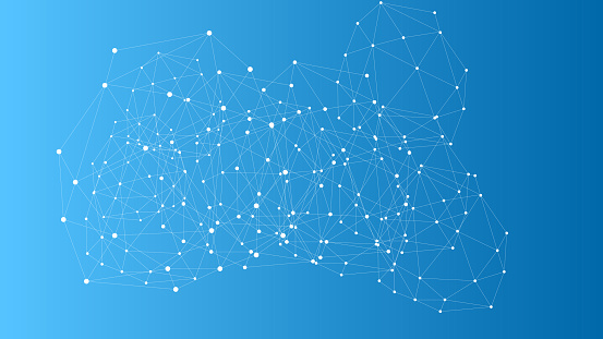 Dat Line Vector Abstract Connecting Data Line Pattern Vector Design Background Stock ...