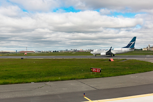 Pearson International Airport, Ontario, Canada.