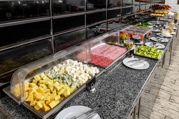 istock Breakfast Buffet Concept, Breakfast Time in Luxury Hotel 1488653071