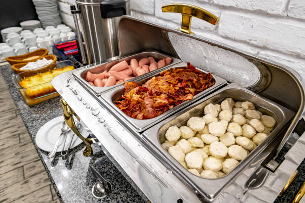 istock Breakfast Buffet Concept, Breakfast Time in Luxury Hotel 1488653365