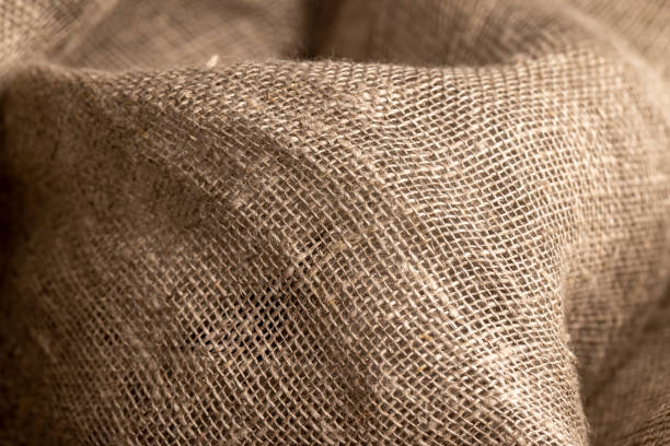 Grey linen fabric for sewing clothes and other things, linen fabric for the production of various kinds of goods