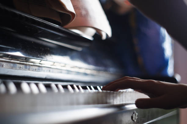 istock vintage piano, music concept 1488666100