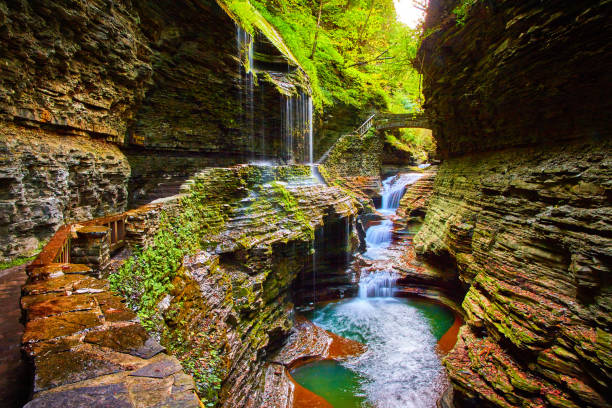 istock Upstate New York magical Watkins Glen waterfall and gorge during fall.jpg 1488668881