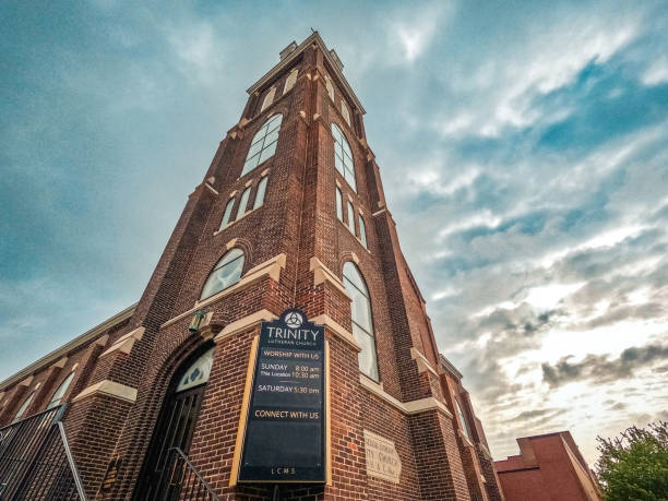 istock Historic Church Cathedral Reaching Towards the Sky 1488683048