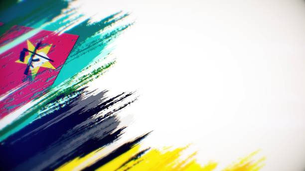 Mozambican flag paint brush on white background, The concept of Mozambique, drawing, brushstroke, grunge, paint strokes, dirty, national, independence, patriotism, election, template, oil painting, pastel colored, cartoon animation, textured effect pincel de la bandera mozambiqueña sobre fondo blanco, el concepto de mozambique, dibujo, pincelada, grunge, trazos de pintura, sucio, nacional, independencia, patriotismo, elección, plantilla, pintura al óleo, color pastel, animación de dibujos animado