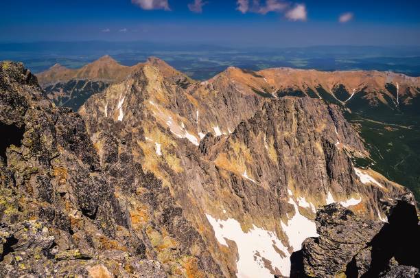 istock Mountain landscape in spring season. 1488694063