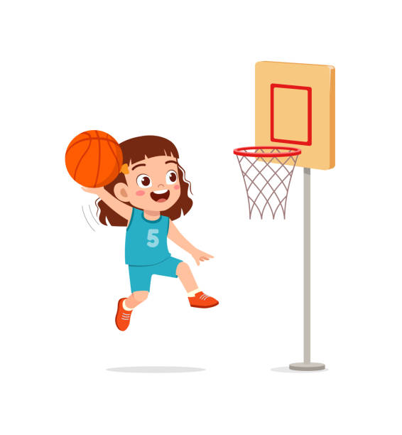 kids dunking