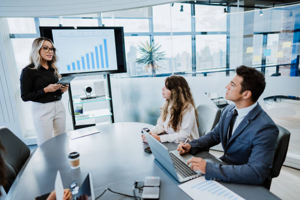 istock Business leader woman 1488695655