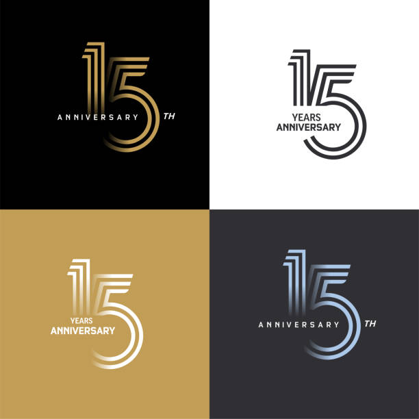 3,400+ 15 Anniversary Stock Illustrations, Royalty-Free Vector