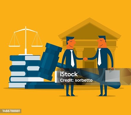 istock Businessman shaking hands to seal a deal 1488788881