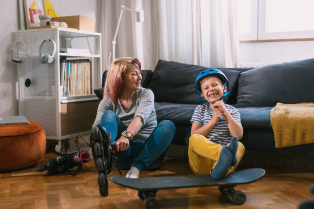 istock mother and son at home 1488789374