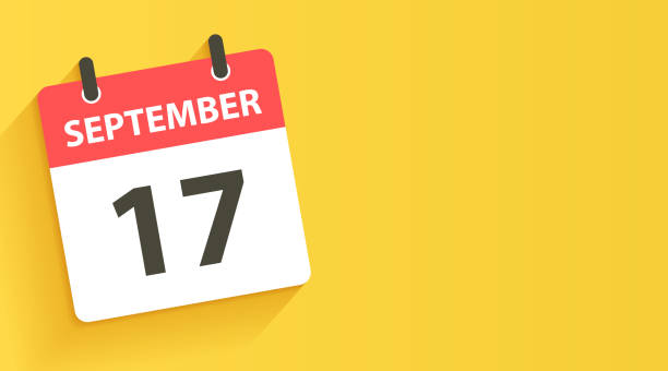 istock September 17 - Daily Calendar Icon in flat design style 1488793084