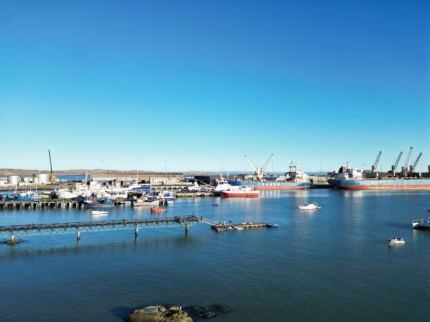 istock ARIAL VIEW OF HARBOR TOWN 1488793529