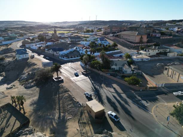 istock ARIAL VIEW OF HARBOR TOWN 1488794329