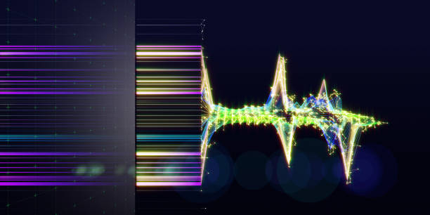 istock Abstract  background contain polygonaly graph and net with glow in dark. Technology 3d wireframe polygonaly concept in virtual space. Big Data. Banner for business, science and technology data analytics representation. 1488795766