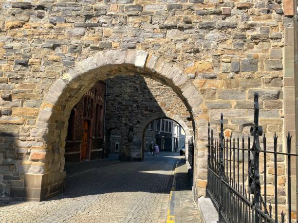 istock historical gate in city. 1488800353