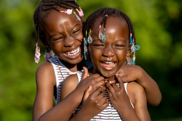 Group of happy African children - Ethiopia, East Africa