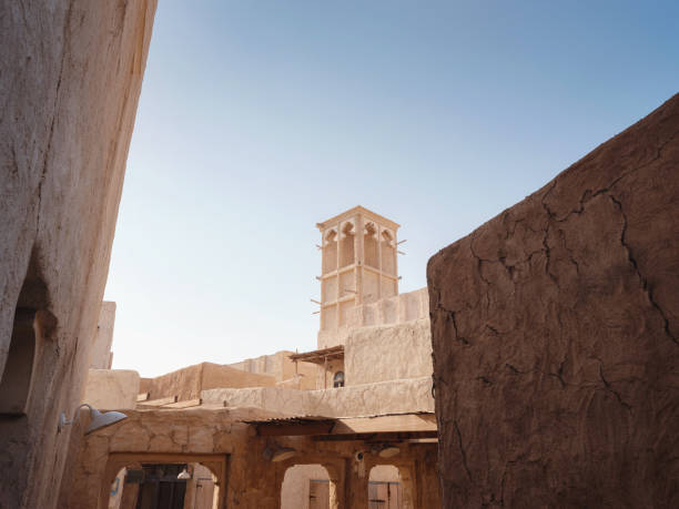 istock Al seef-old historical district with traditional Arabic architecture. 1488802292