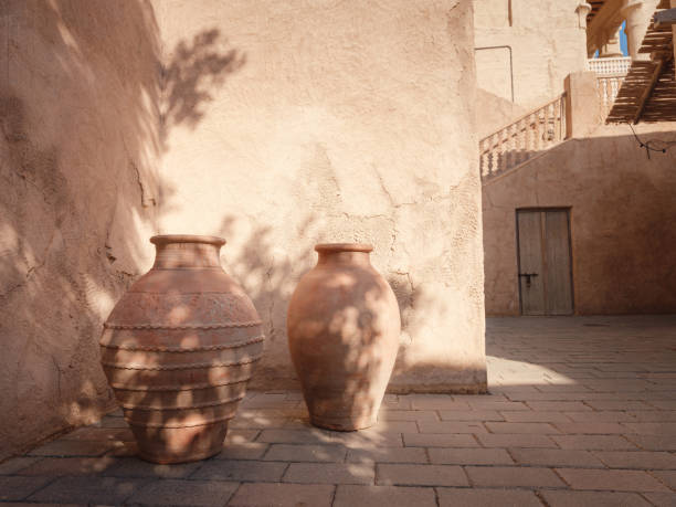 istock Al seef-old historical district with traditional Arabic architecture. 1488803206