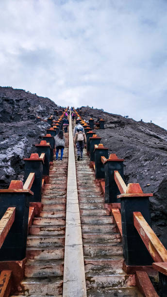 istock Stairs to Bromo Crater 1488806165