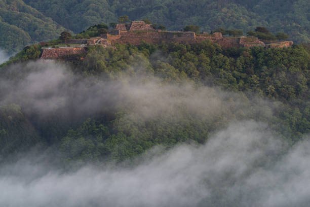 istock Yamanoue Castle Ruins Takeda Castle Ruins 1488807705