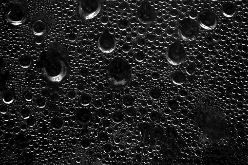 Beer bubbles background with foam