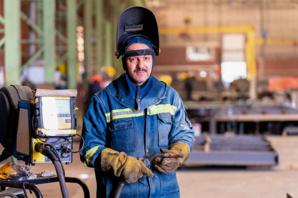 istock Portrait of Metal worker 1488829011