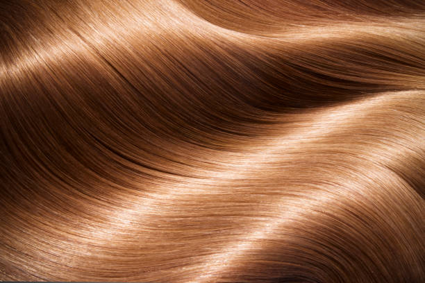 shiny hair
