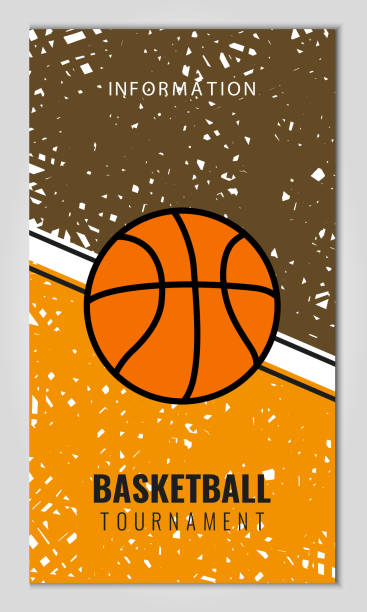 ilustrações de stock, clip art, desenhos animados e ícones de basketball banner - checking the time illustrations