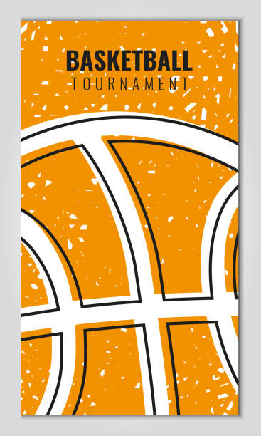 ilustrações de stock, clip art, desenhos animados e ícones de basketball banner - checking the time