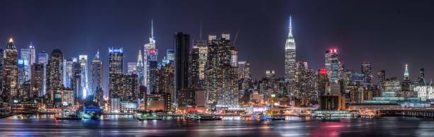istock Night image of New York City 1488861143