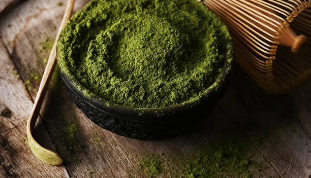 istock Matcha green tea powder 1488868636