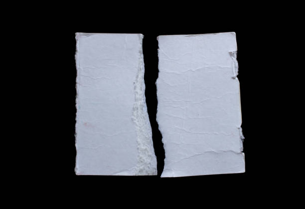 istock Ripped paper piece with torn edges 1488868935