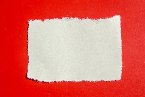 istock Ripped paper piece with torn edges 1488871496