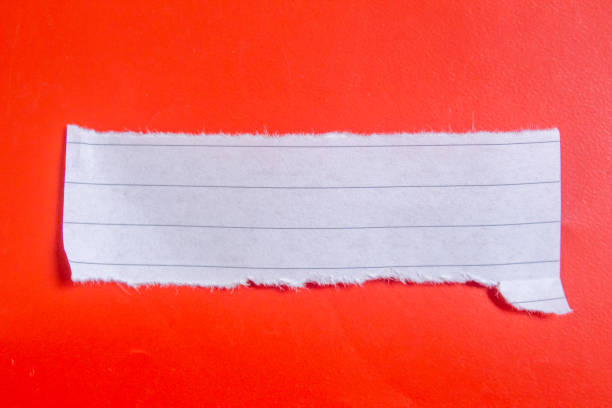 istock Ripped paper piece with torn edges 1488871892