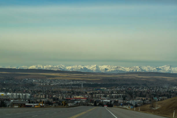 istock Small town Alberta - Cochrane foothills 1488872366