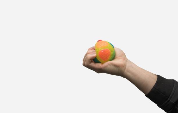 istock Stress ball in a Studio Shot on White Background. 1488884712