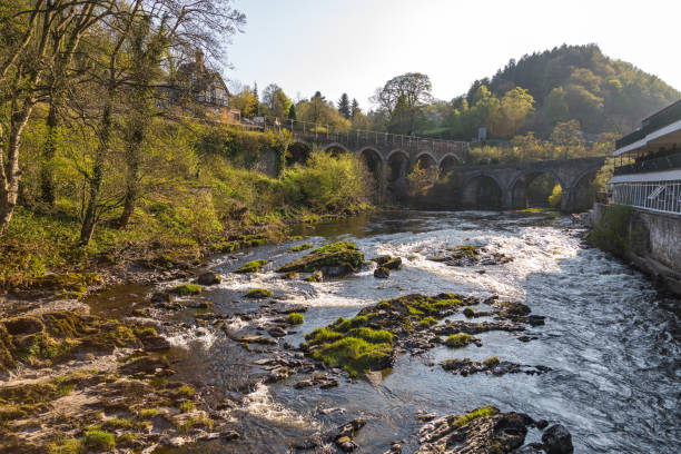 istock Bridge over the Dee river. Llangollen, Denbighshire, Wales. 1488887376