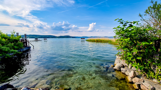 Bohinj lake, Slovenia in summer.